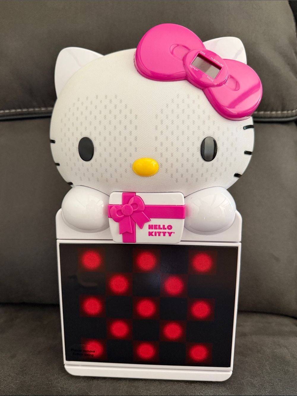 Hello Kitty CD+G System W/ LED Light Show and MP3/MP3+G Playback